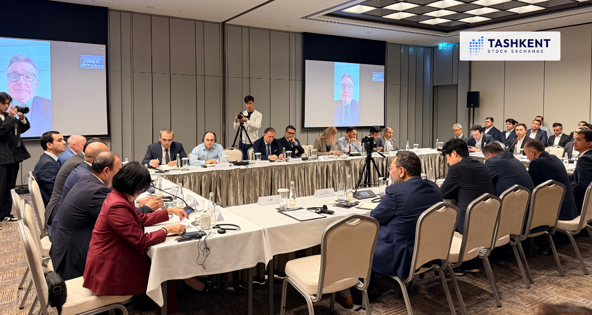 The Republican Stock Exchange “Toshkent” Participated in Discussions on the Development of the Tashkent International Financial Centre