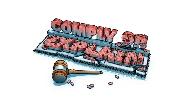 Объявление по международному принципу «соблюдай или объясняй» («comply or explain»)
