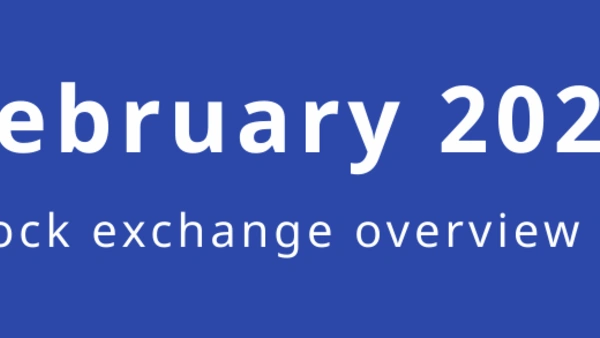 Stock exchange overview (February)
