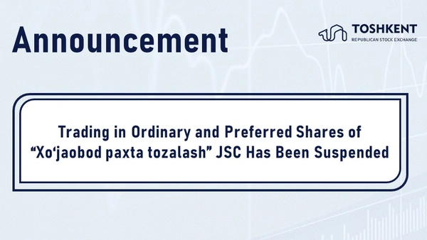 ATTENTION: SUSPENSION OF SECURITIES TRADING