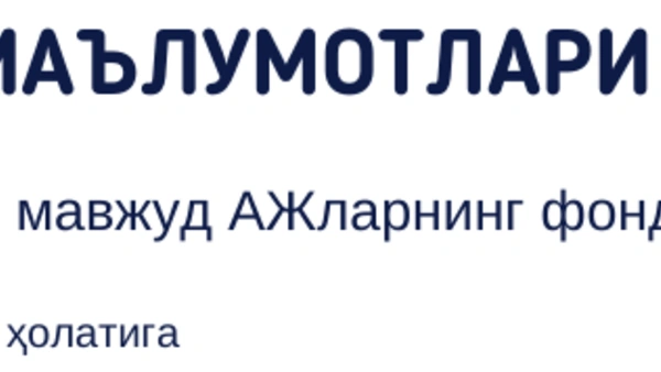 Биржа маълумотлари