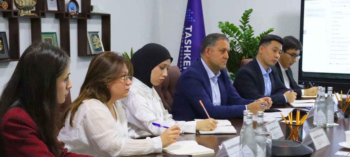 “Toshkent” Respublika fond birjasida Regnology kompaniyasi vakillari bilan uchrashuv o‘tkazildi