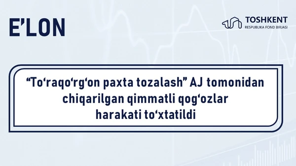 DIQQAT: QIMMATLI QOG‘OZLAR HARAKATINI TO‘XTATISH