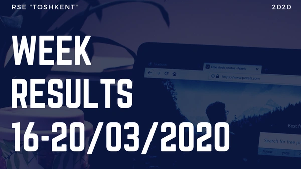 Week results 16-20, March