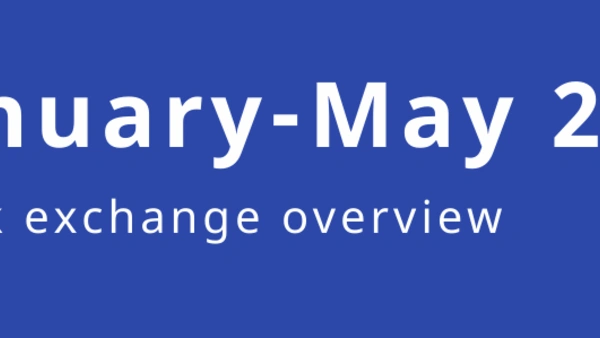 Exchange data (January-May)