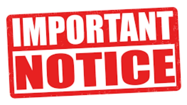 Notice