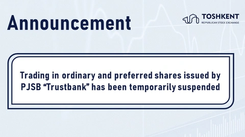 ATTENTION: SUSPENSION OF TRADING IN SECURITIES