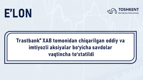 DIQQAT: QIMMATLI QOG‘OZLAR HARAKATINI TO‘XTATISH