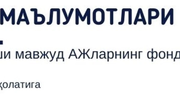 Биржа маълумотлари. Давлат улуши мавжуд АЖларнинг фонд биржасидаги иштироки 2022 йил 1 июн ҳолатига