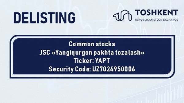 ATTENTION: DELISTING!
